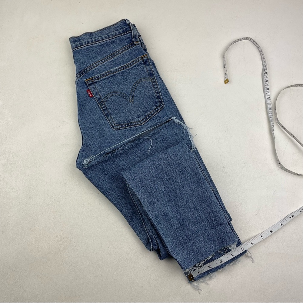 Levi’s 501 High Rise Ass Rip / Butt Rip Jeans - Picture 5 of 7